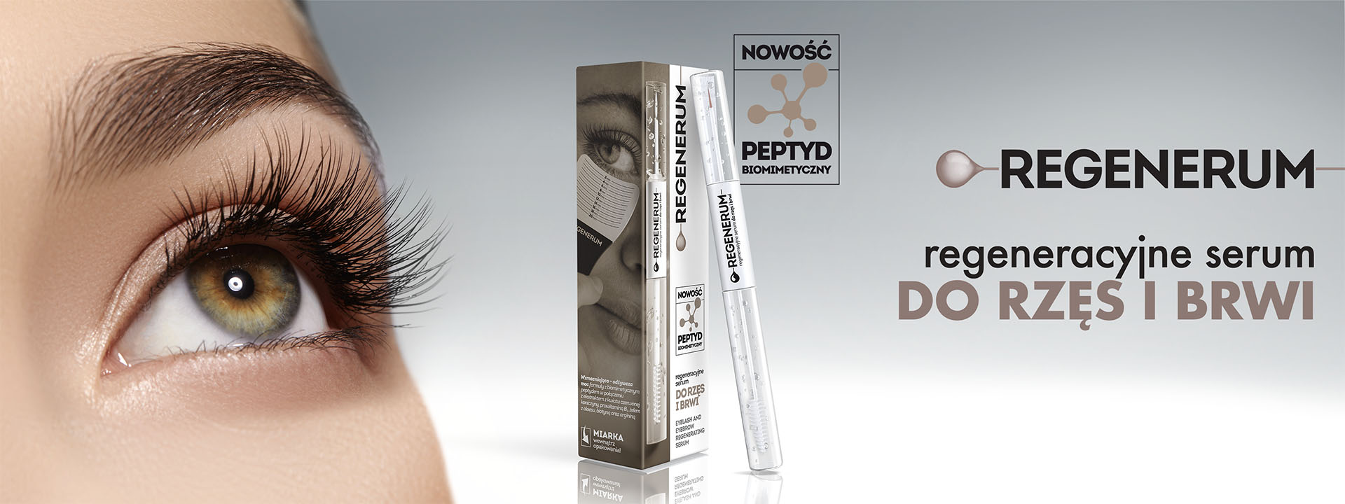 Regeneracyjne serum do rzęs i brwi